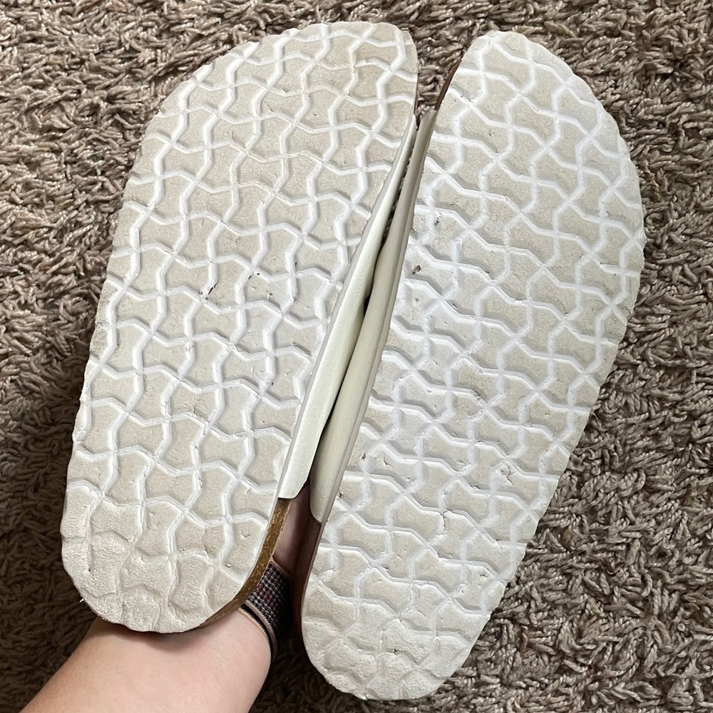 White Cushionaire Sandals - Picture 2 of 6